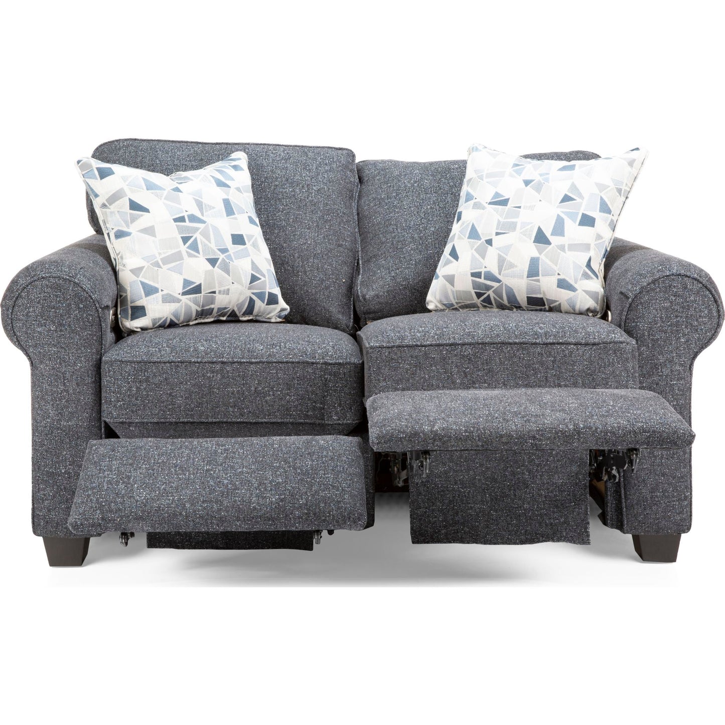 Cosmo Power Reclining Loveseat - Mondavi Graphite