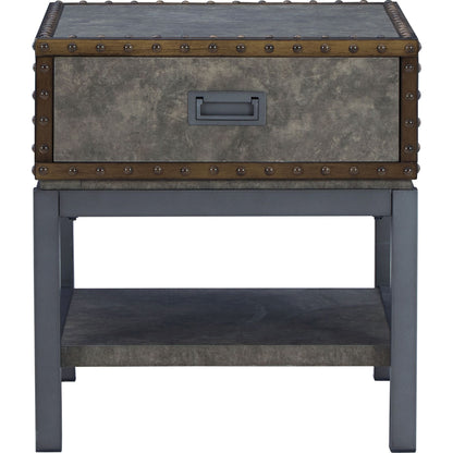 Derrylin End Table - Brown