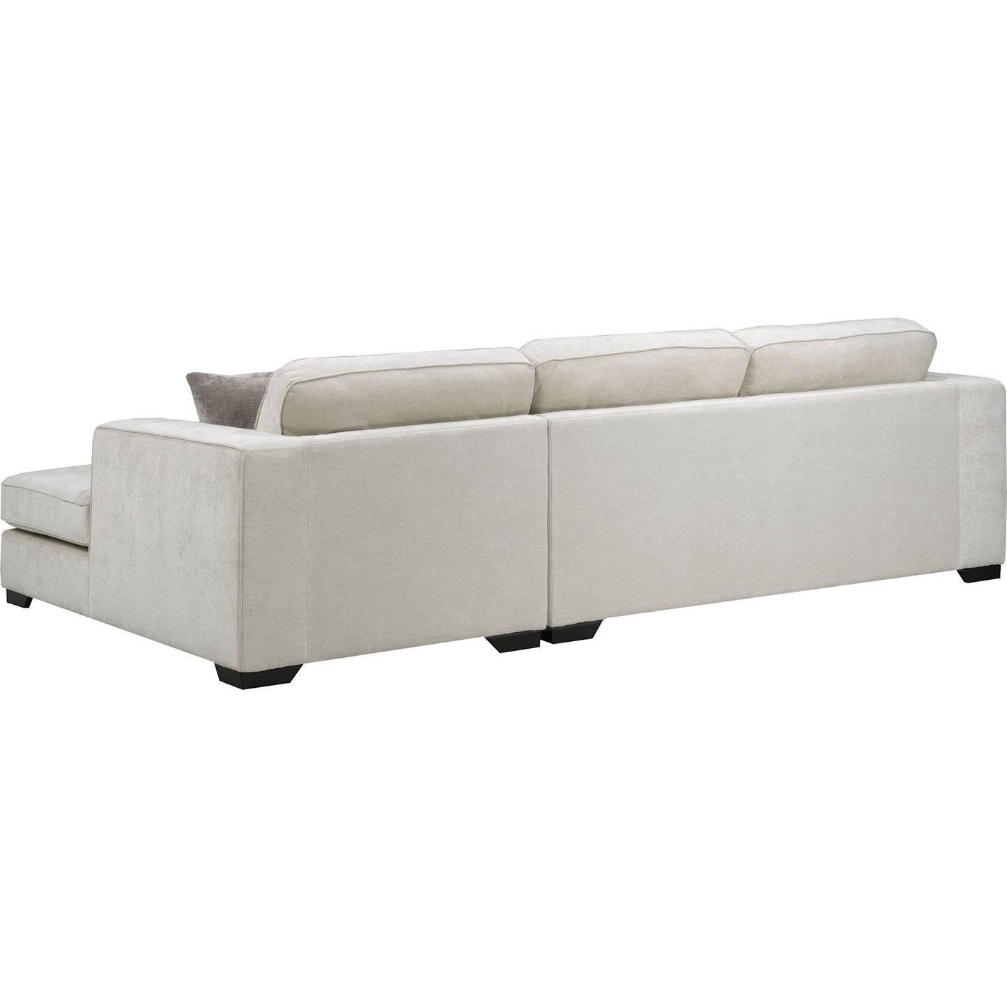 Amber 2 Piece Sectional with Chaise - Cream