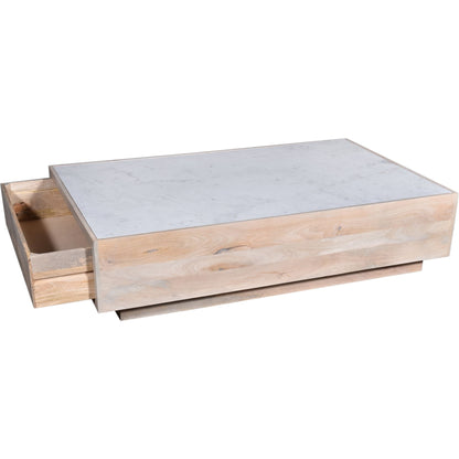 Avani Coffee Table - White Marble