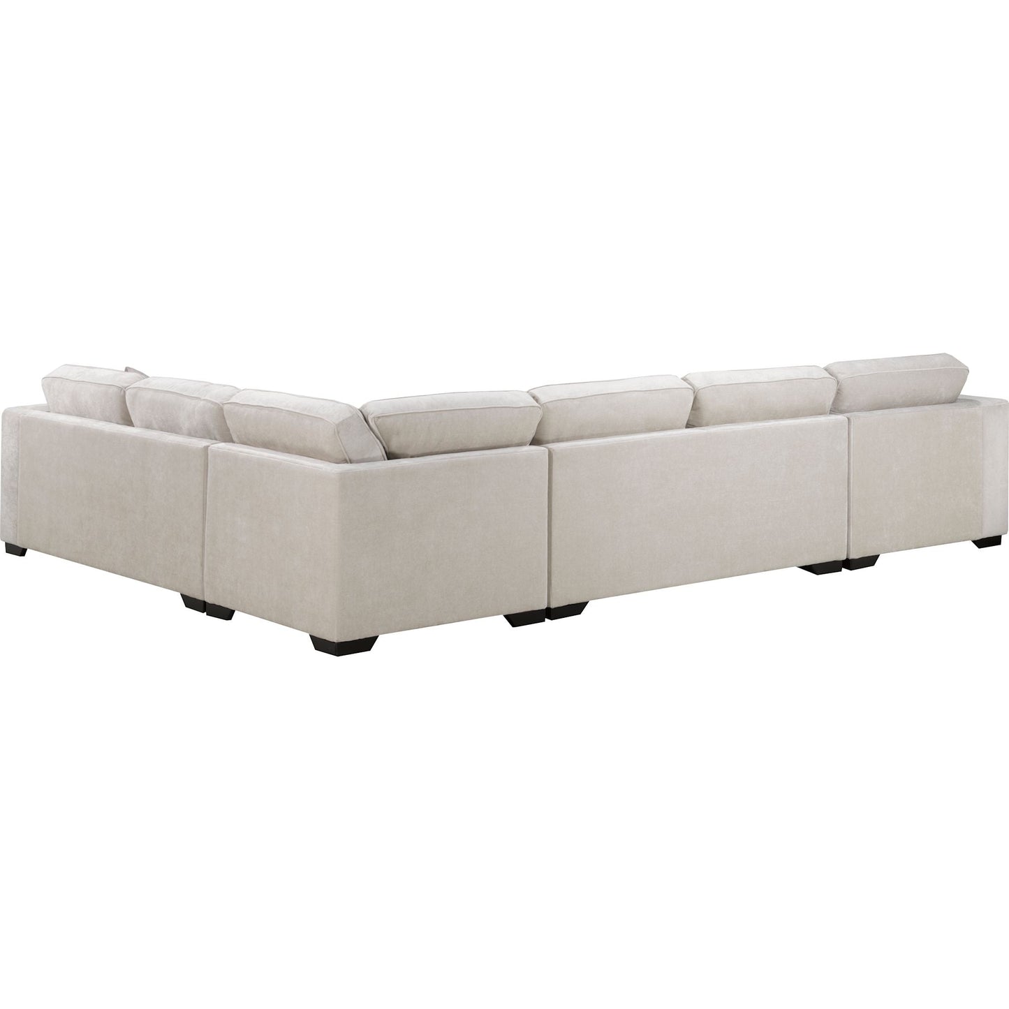 Amber 4 Piece Sectional - Cream