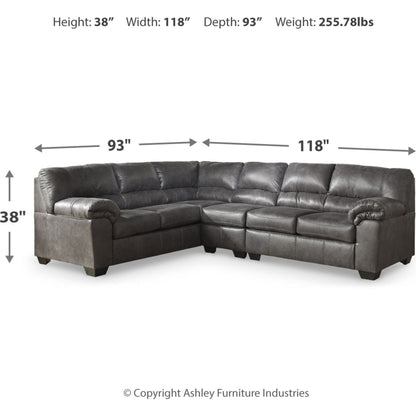 Bladen 3 Piece Sectional