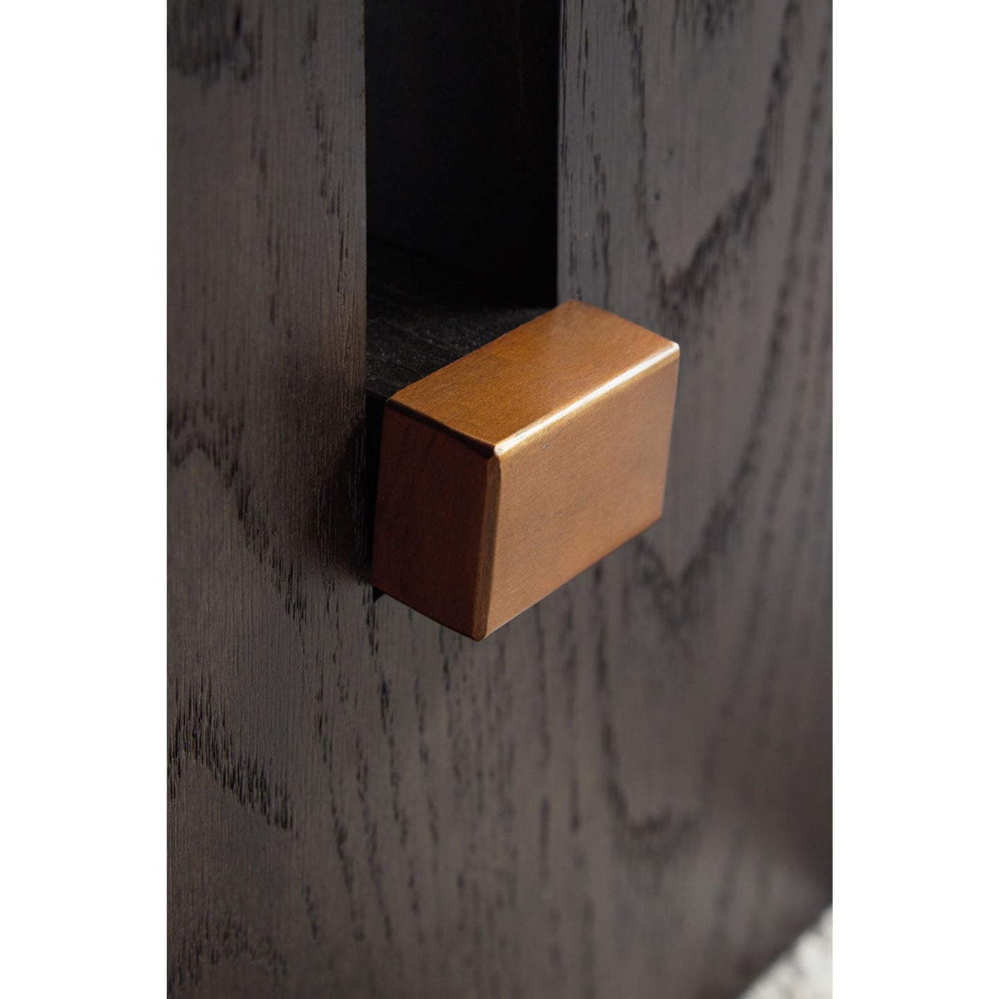 Burkhaus Coffee Table - White/Dark Brown