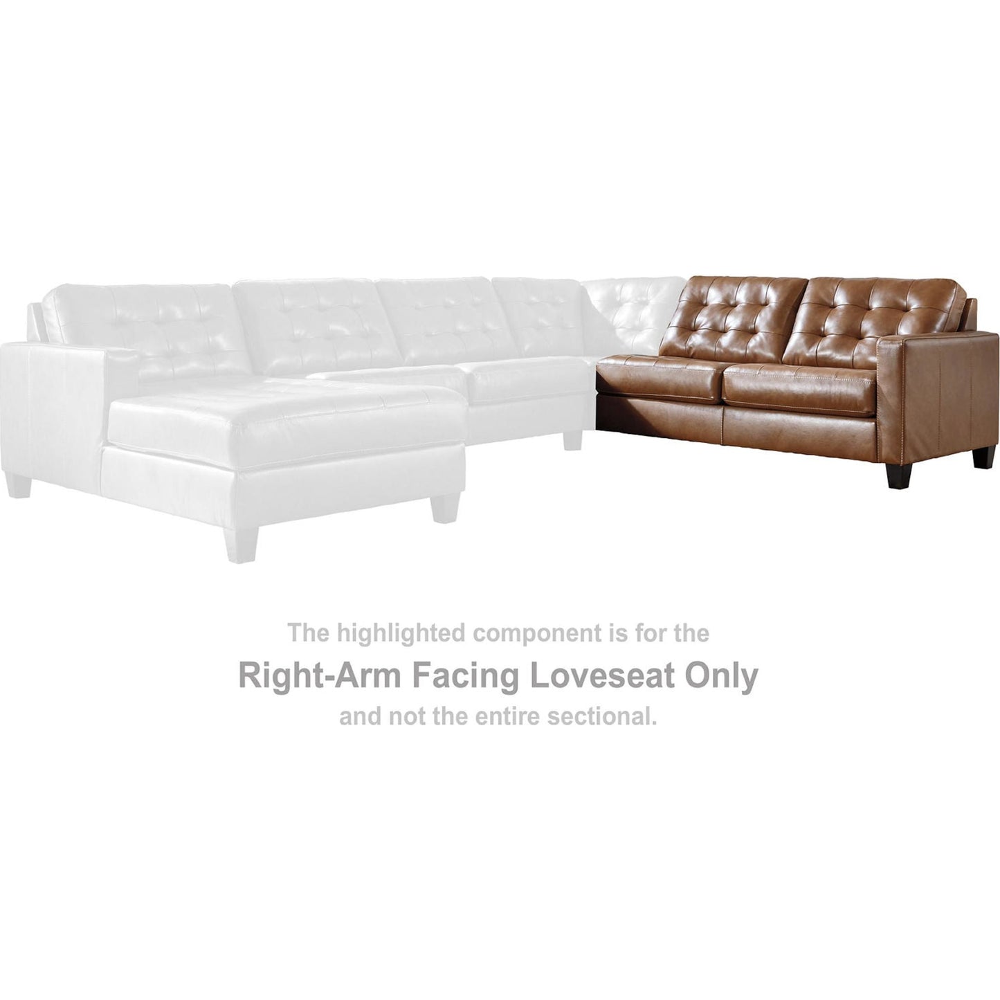 Baskove 3 Piece Sectional