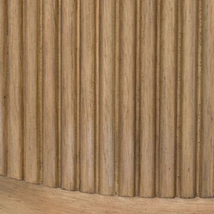 Camdill End Table - Light Brown/White