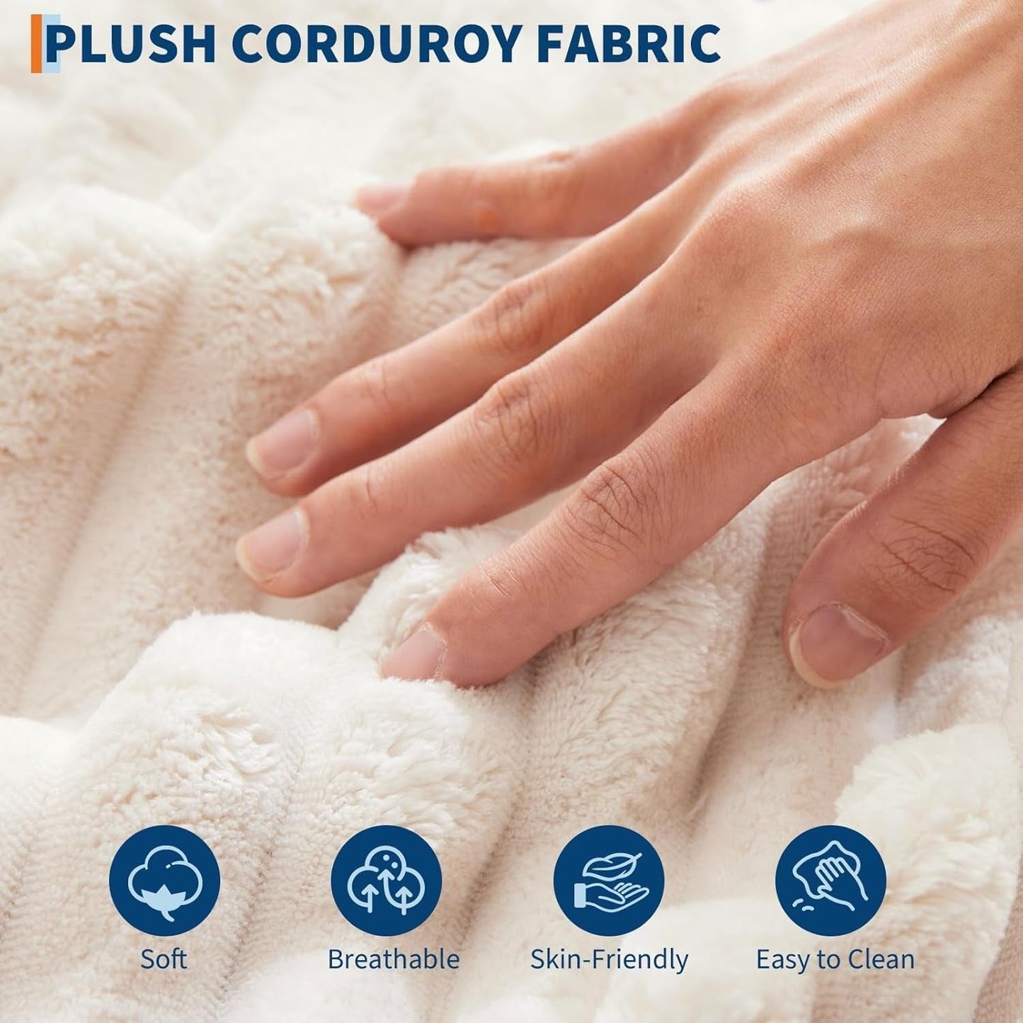 54'' Upholstered Sofa Bed with Pillows and Arms Indoor Oversized Coffee Chair Comfortable Corduroy Sleeper Sofa