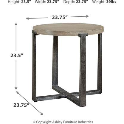 Dalenville End Table - Gray
