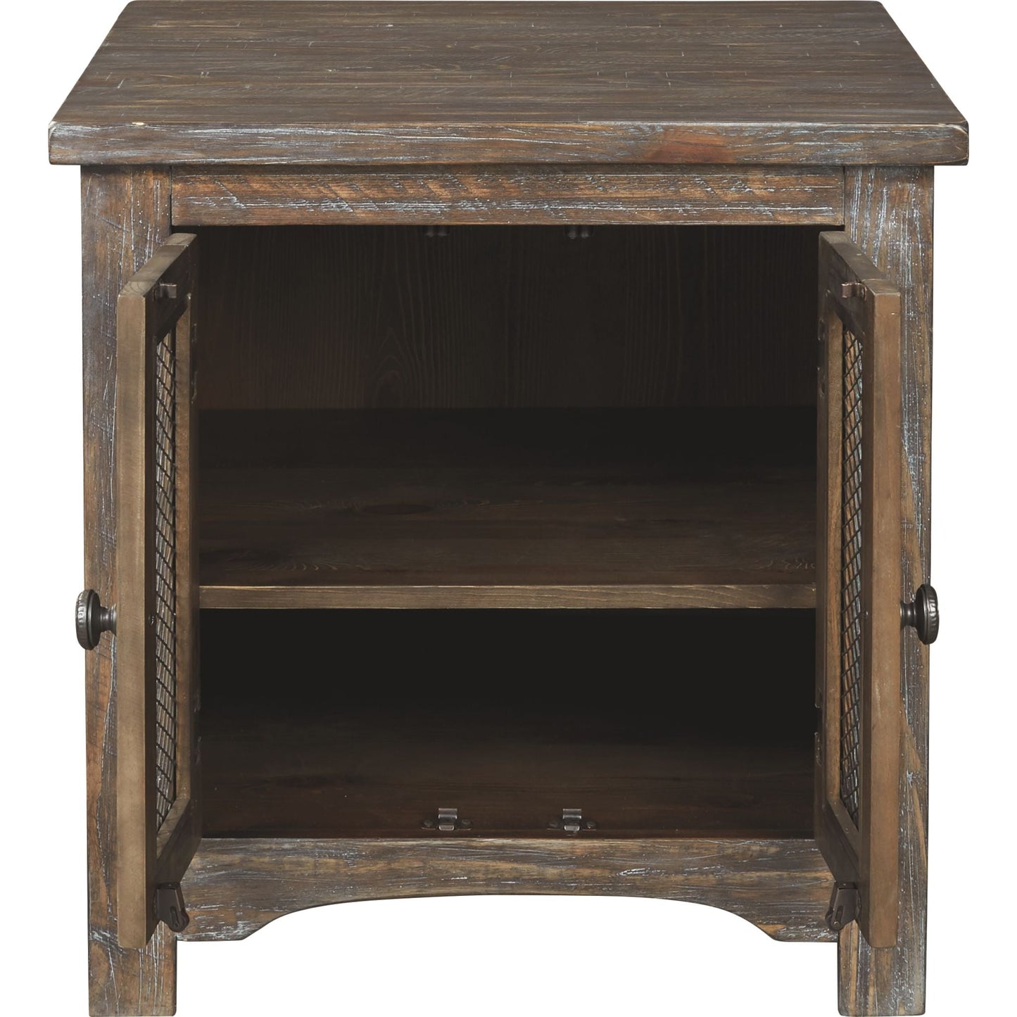 Bleeker End Table - Brown