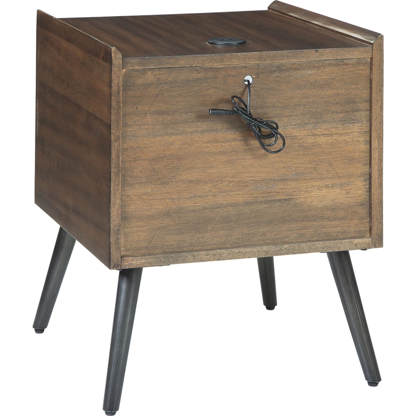 Calmoni End Table - Brown