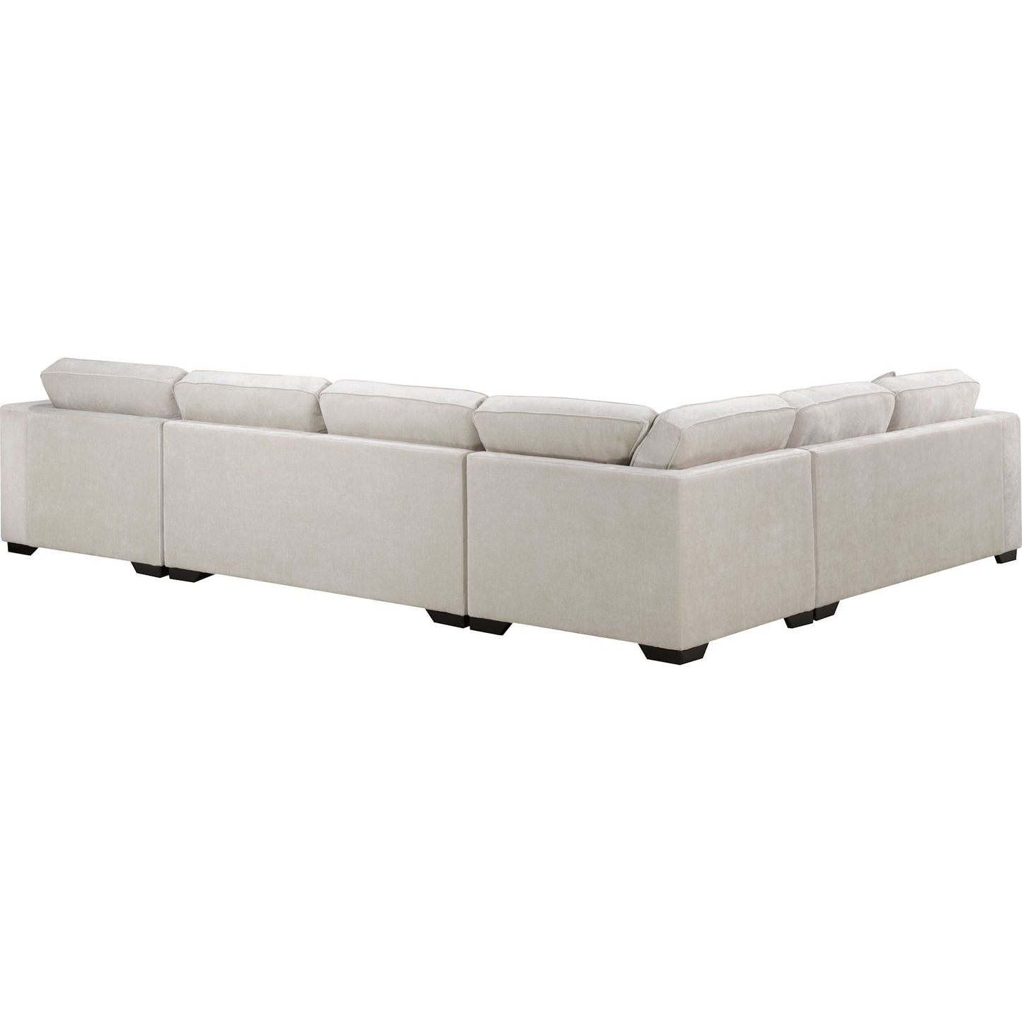 Amber 4 Piece Sectional - Cream