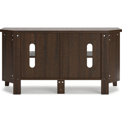 Camiburg TV Stand - Warm Brown