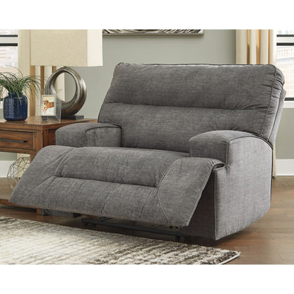 Coombs Wide Seat Recliner - Charcoal