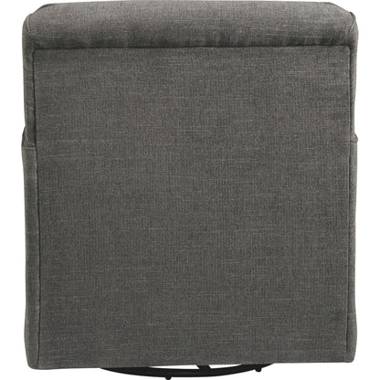 Alcona Swivel Chair - Charcoal