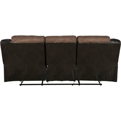 Earhart Reclining Sofa - Chestnut