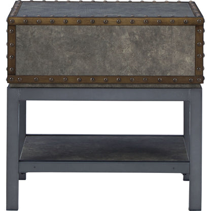 Derrylin End Table - Brown