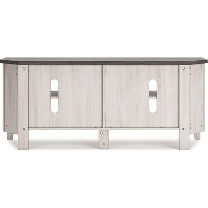 Dorrinson TV Stand - Two-tone