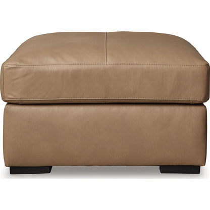 Bandon Oversized Accent Ottoman - Toffee