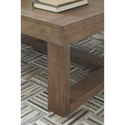 Cariton Coffee Table - Gray