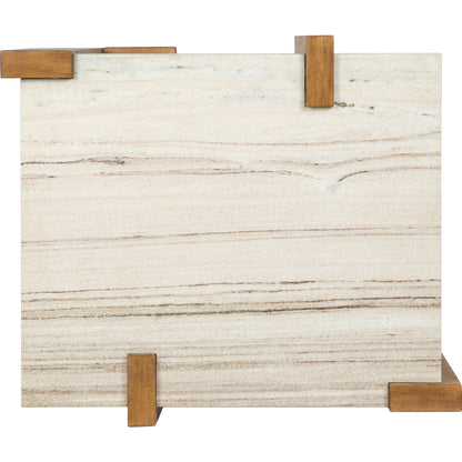 Carrington End Table - Honey Wheat