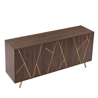 63'' W Wood Buffets and Sideboards Storage Cabinet