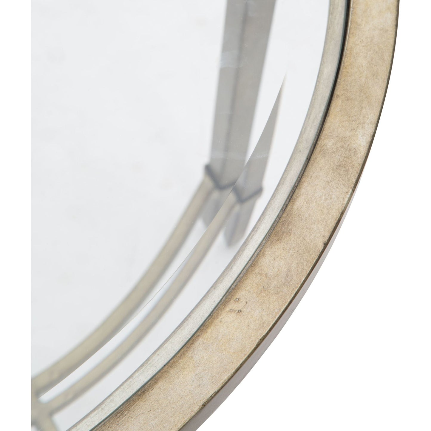 Copia End Table - Antique Silver