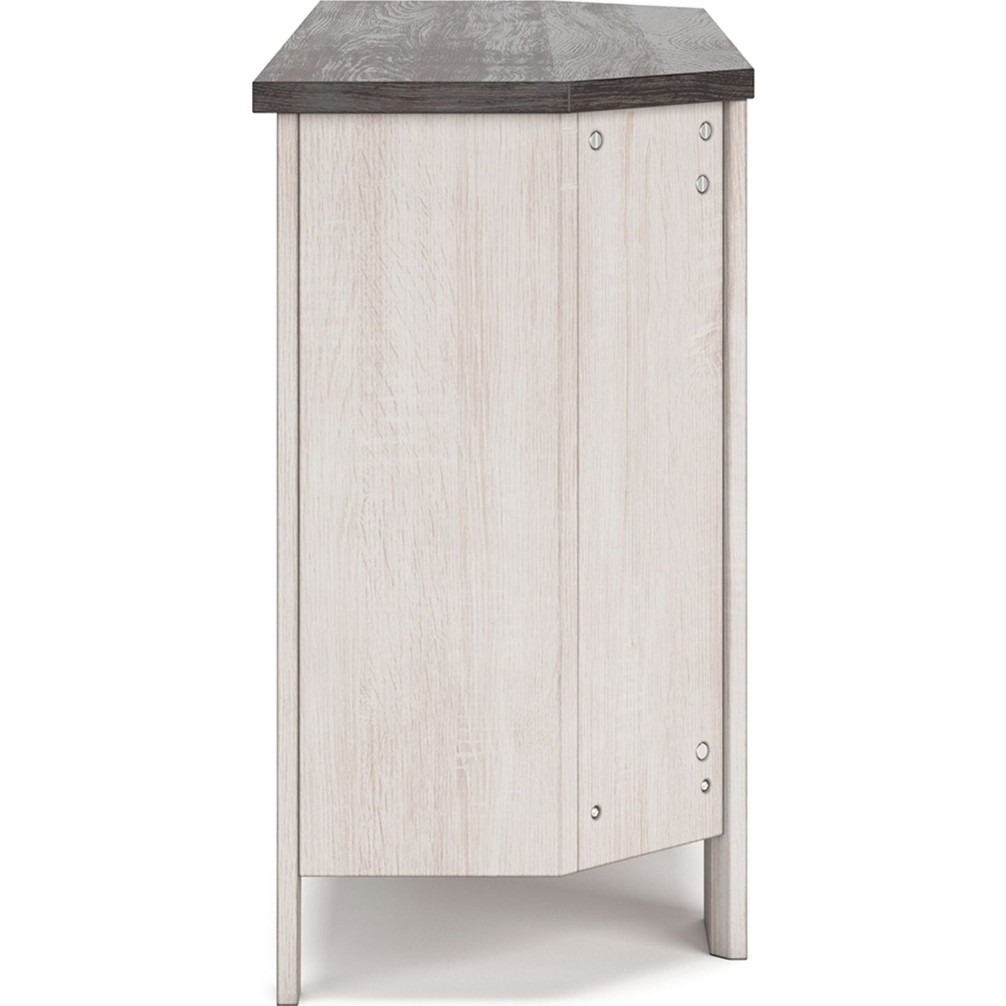 Dorrinson Corner TV Stand - Two-tone