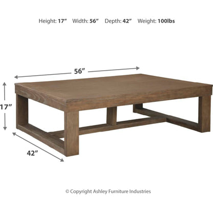Cariton Coffee Table - Gray