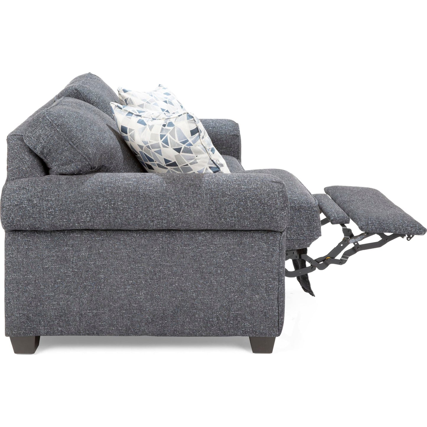 Cosmo Power Reclining Loveseat - Mondavi Graphite