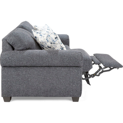 Cosmo Power Reclining Loveseat - Mondavi Graphite