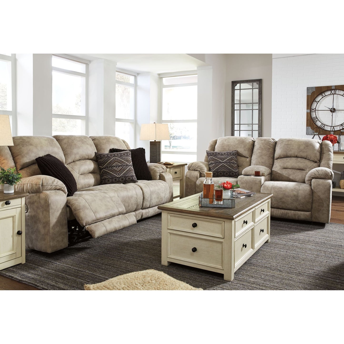 Bolanburg Chairside End Table - Two-tone