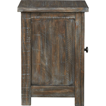 Bleeker Chair Side End Table - Brown