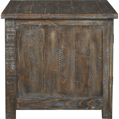 Bleeker End Table - Brown