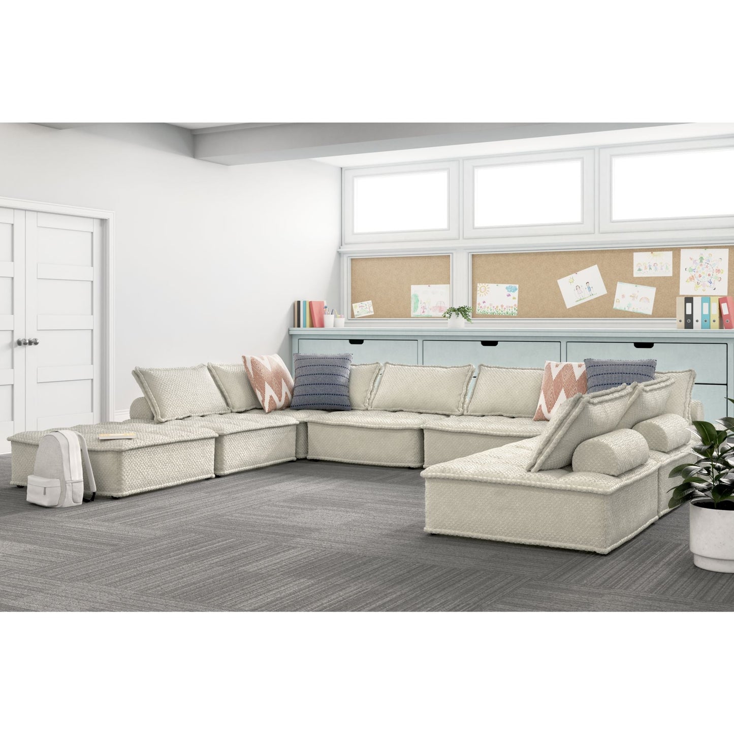 Bales 8 Piece Modular Sectional