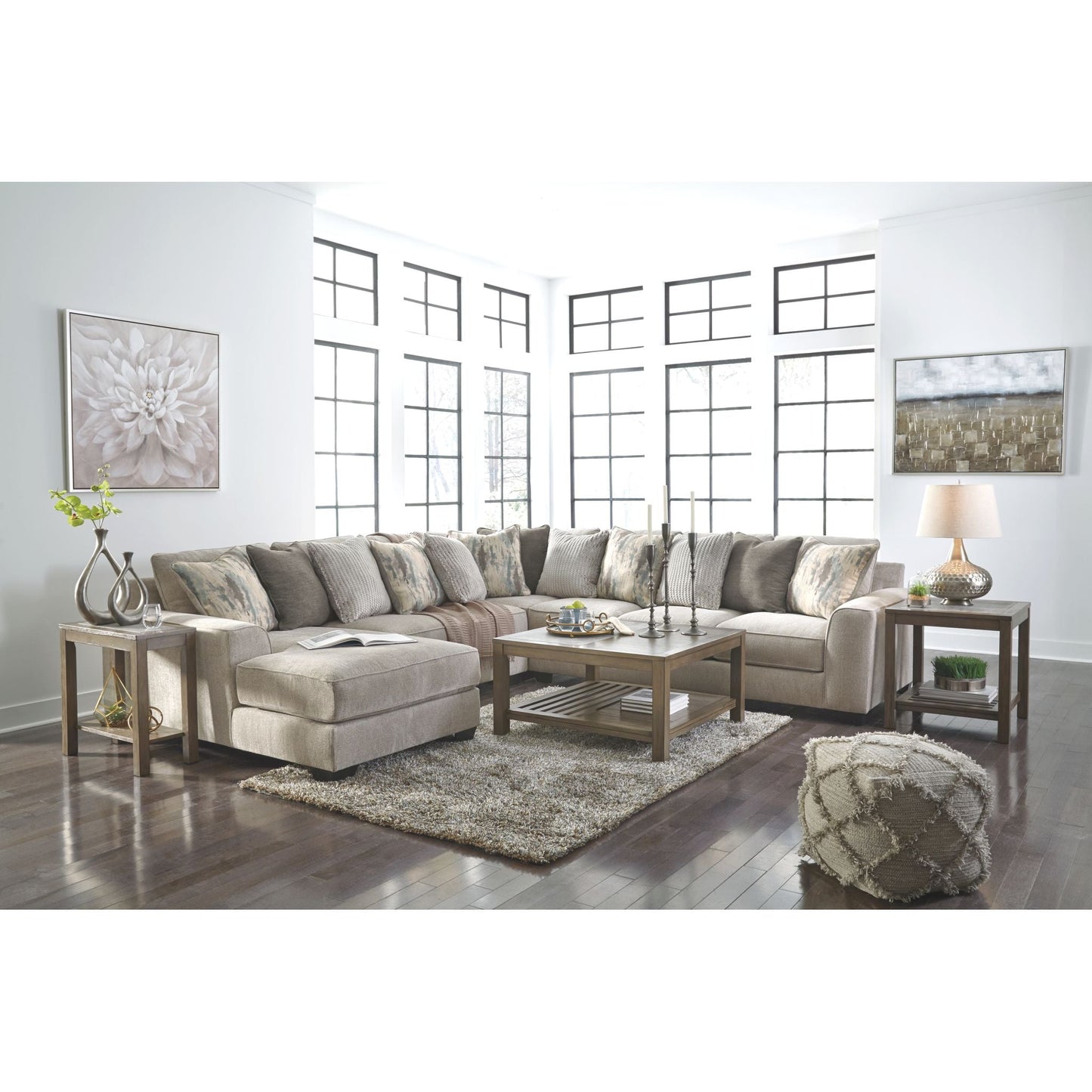 Ardsley 4 Piece Sectional with Chaise