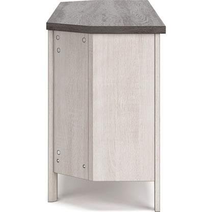 Dorrinson TV Stand - Two-tone