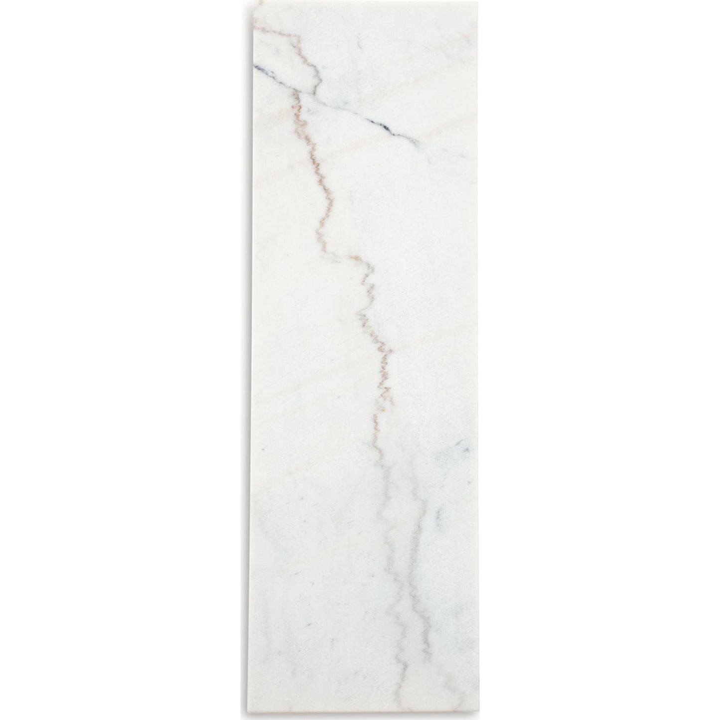 Burkhaus Sofa Table - White/Dark Brown