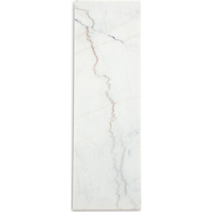 Burkhaus Sofa Table - White/Dark Brown