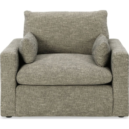 Dramatic Chair and a Half - Granite