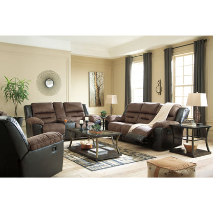 Earhart Reclining Sofa - Chestnut