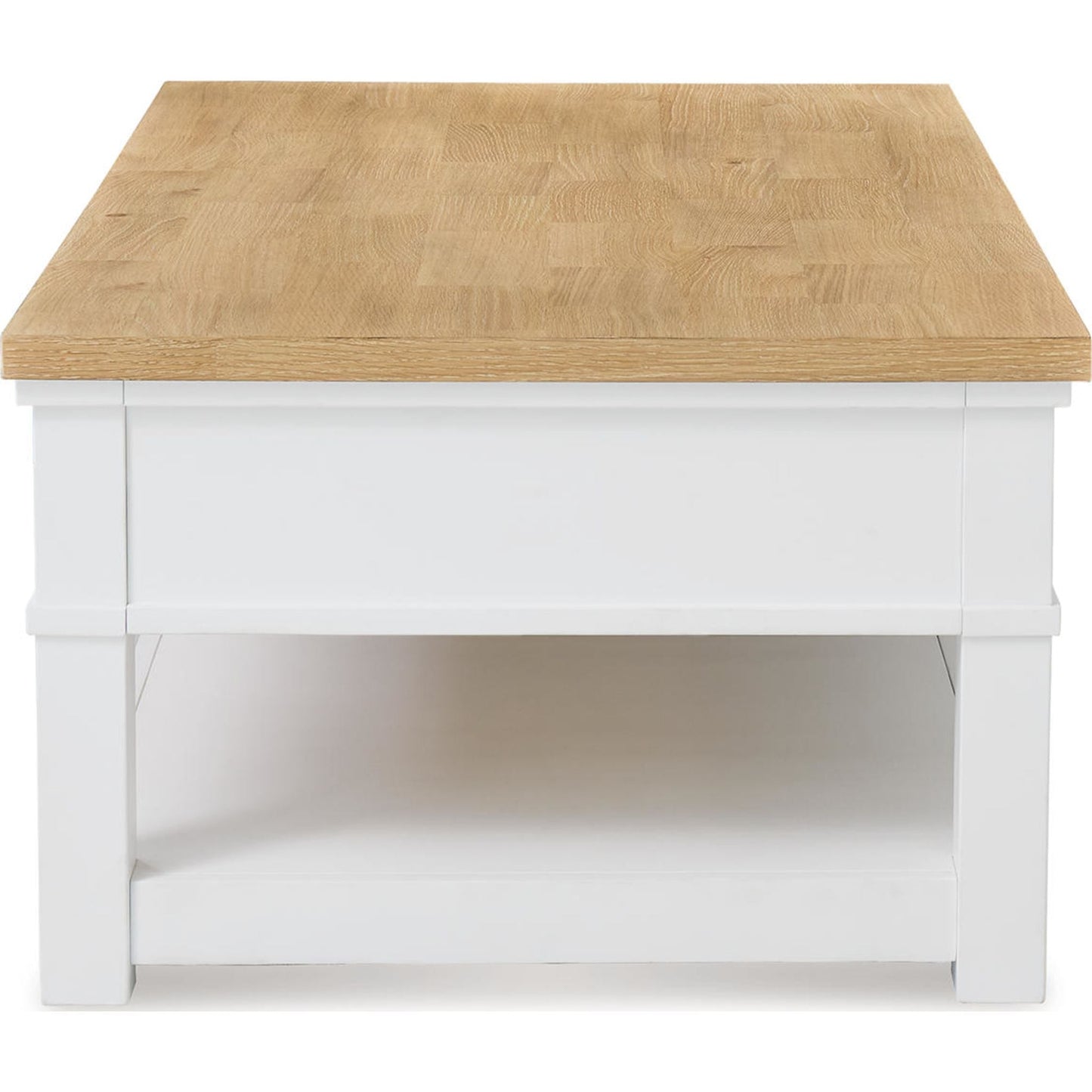 Ashbryn Coffee Table - White/Natural