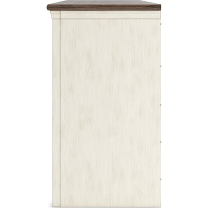Bolanburg TV Stand - White/Weathered Gray