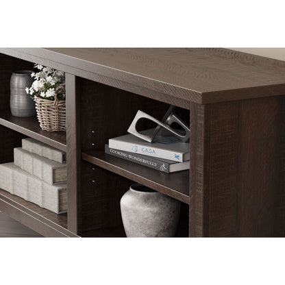Camiburg TV Stand - Warm Brown