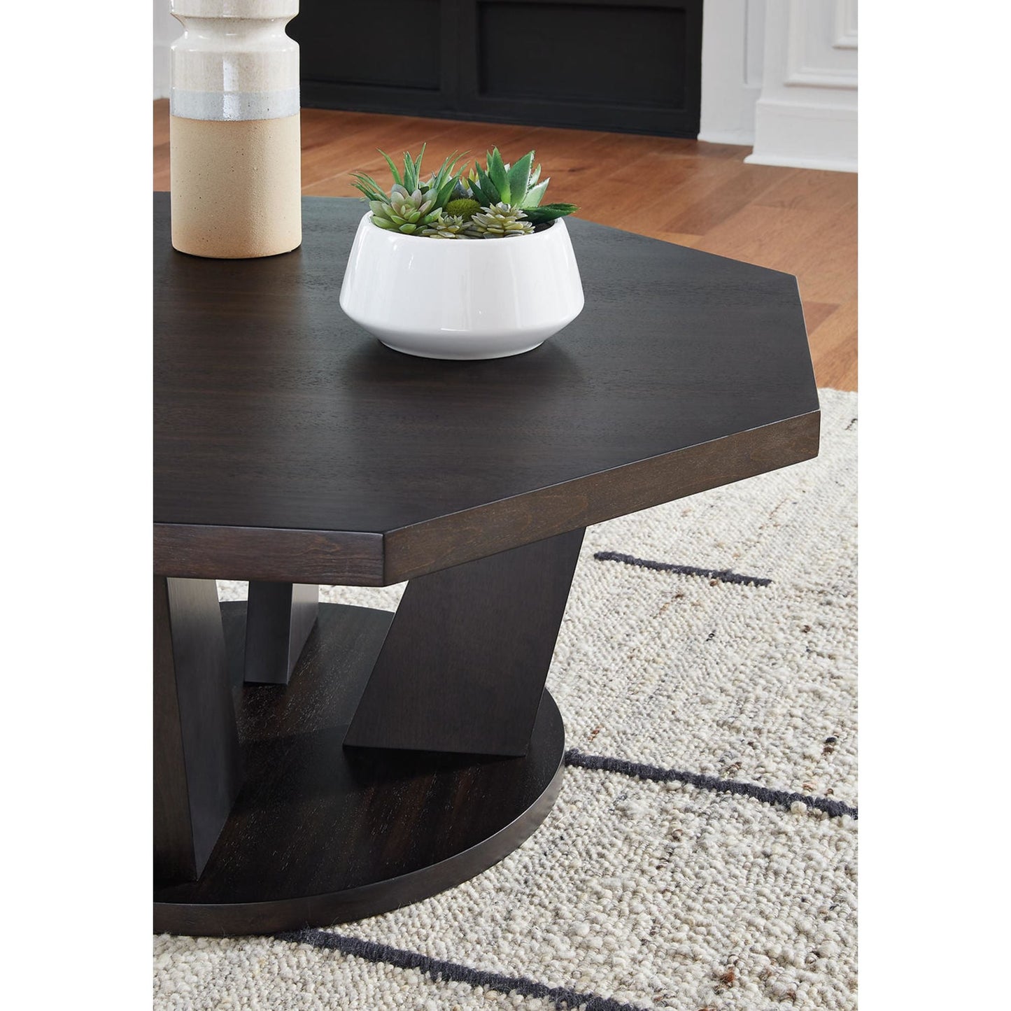 Chasinfield Accent Table - Dark Brown