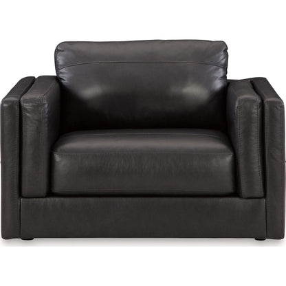Amiata Chair and a Half - Onyx