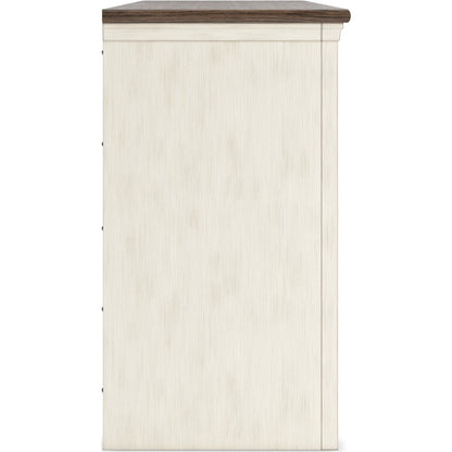 Bolanburg TV Stand - White/Weathered Gray