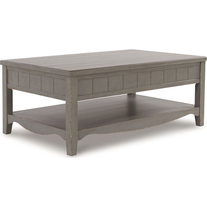 Charina Coffee Table - Antique Gray