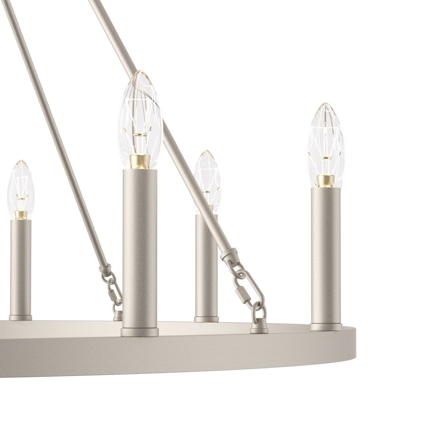 Acroma 12-light Farmhouse 40In Wagon Wheel Chandelier with UL - 40'' D x 138'' H