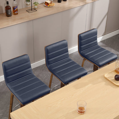 26/29 Faux Leather Swivel Bar/Counter Stools, Set of 2/3