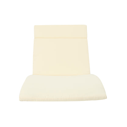 Salem Outdoor Cushion Set for Chaise Lounge - Cushions only (Set of 2) by Christopher Knight Home - 79.25L x 27.50W x 1.50H