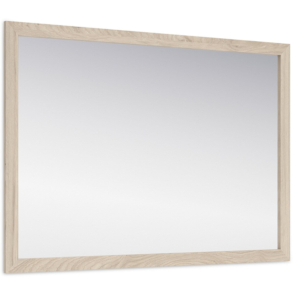 Signature Design by Ashley Cadmori Beige Bedroom Mirror - Brown - 38.86 W x 1.3 D x 27.68 H